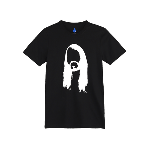 Charlie Head Tee Black
