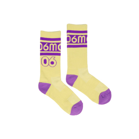 Retro Basketball Athletic Socks
