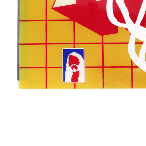 Moist Basketball Hoop and Ball