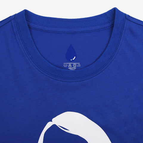 Charlie Head Tee Blue