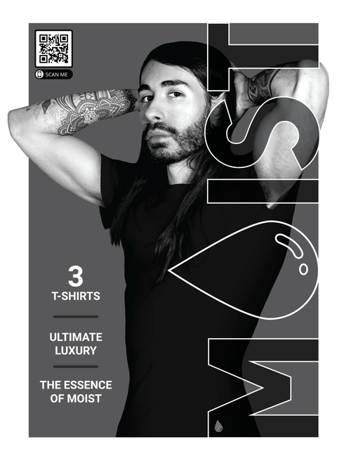 Charlie's Black Tee - 3 Pack