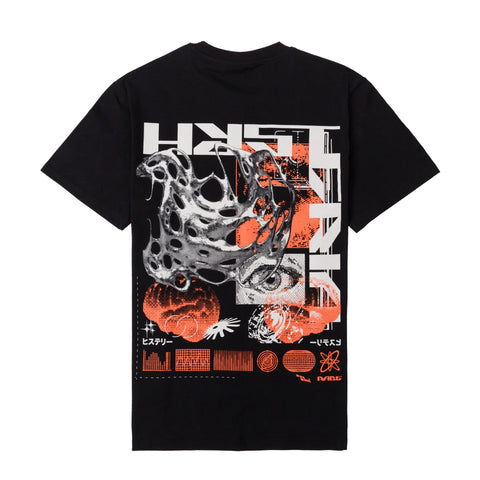 Hysteria Static Tee Black