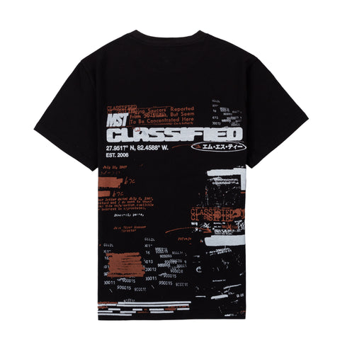 Classified Tee Black