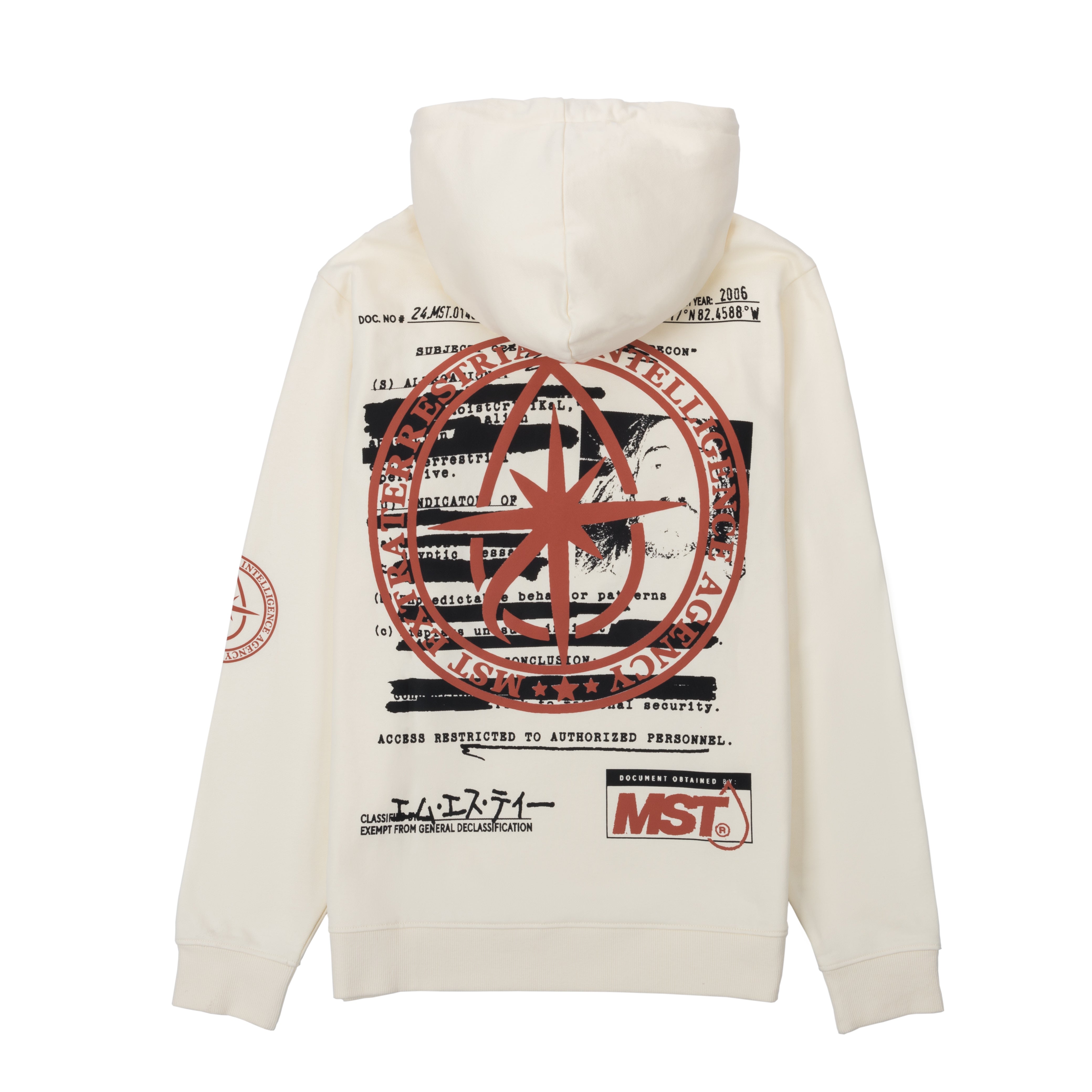 Classified Hoodie Off White Moist Penguinz0